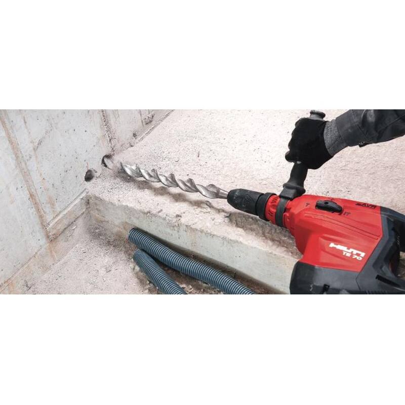 Broca de martillo Hilti TE-YX de carburo de 7/8 pulg. x 36 pulg. SDS-Max Imperial - 293480