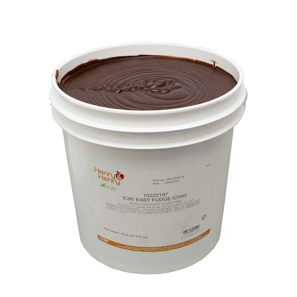 Henry And Henry Henry And Henry Easy Fudge Icing, 45lbs - 10222197