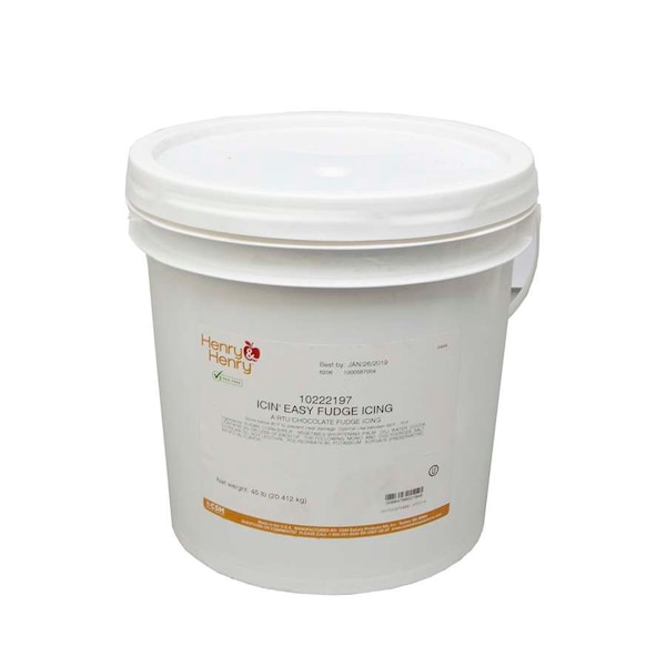 Henry And Henry Henry And Henry Easy Fudge Icing, 45lbs - 10222197