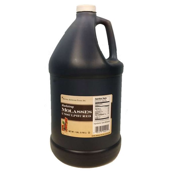 Natural American Foods 1 gal. Blackstrap Molasses, PK4 - F440