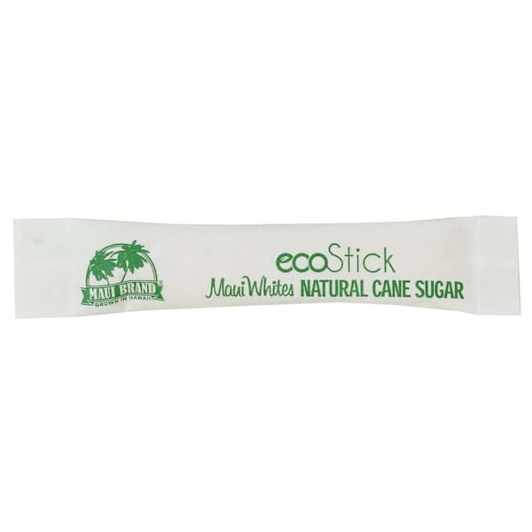 Ecostick Ecostick Single Serve Organic Whites Cane Sugar 2.8g Packet, PK2000 - 83662