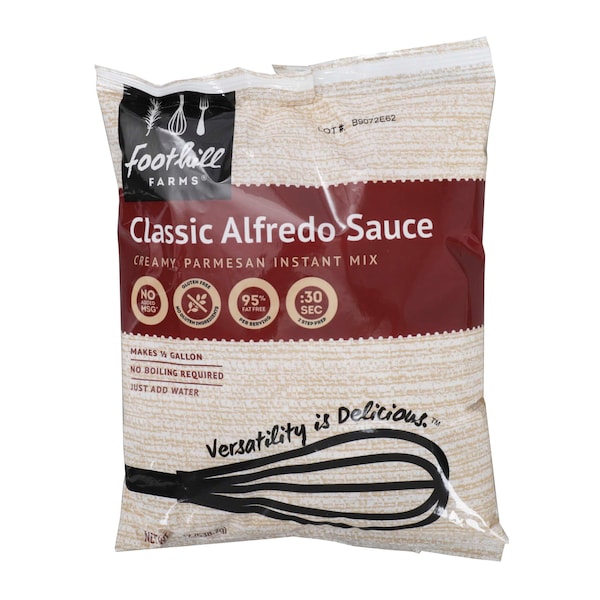 Foothill Farms Foothill Farms Deluxe Alfredo Sauce 14 oz., PK8 - 575T-T0700