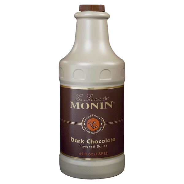 Monin Monin Dark Chocolate Sauce 64 oz., PK4 - M-GC062FP