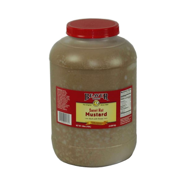 Beaver Beaver Sweet Hot Mustard 1 gal., PK4 - 175-4