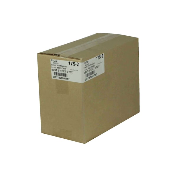 Beaver Beaver Sweet Hot Mustard 1 gal., PK4 - 175-4