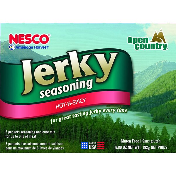 Nesco Nesco Open Country Hot-N-Spicy Jerky Seasoning 6 lb Boxed - BJH-6