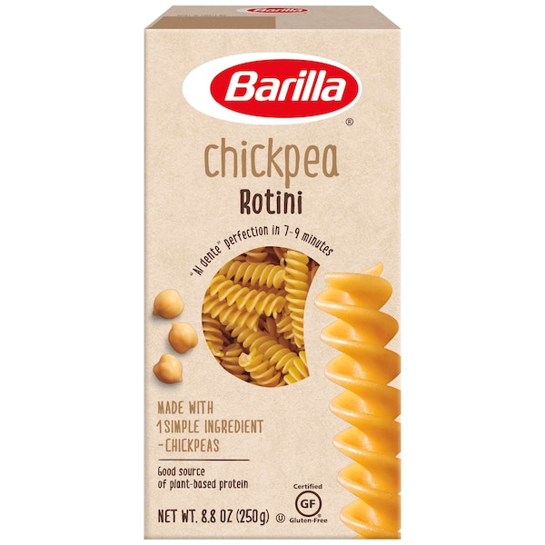 Barilla Chickpea Gluten Free Vegetarian Non-GMO Rotini Pasta 8.8 oz., PK10 - 1000016089