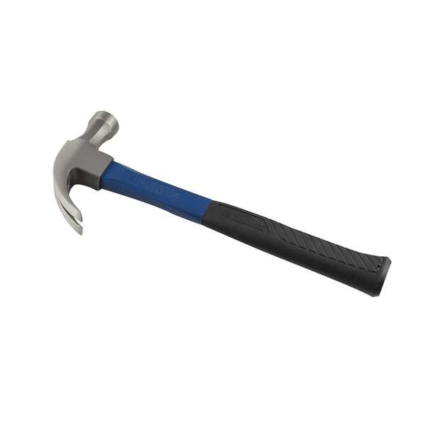 Westward Claw Hammer, 16 Oz, Smooth, Fiberglass - 4YR57