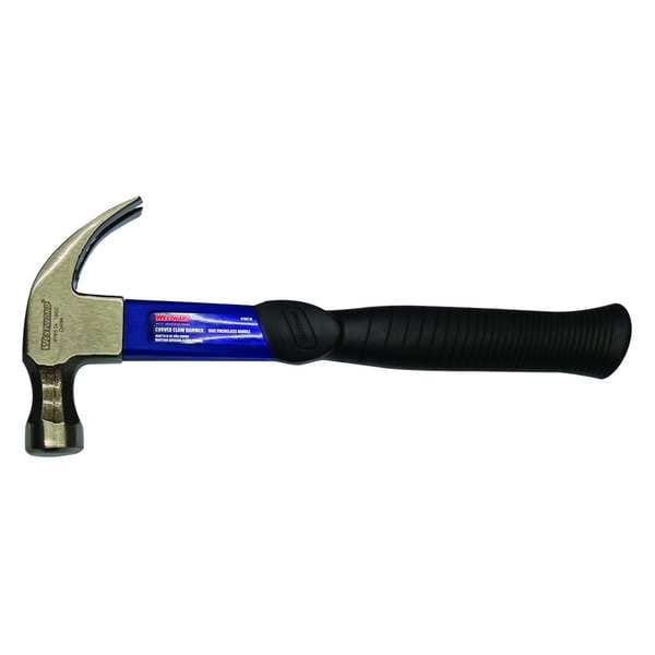 Westward Claw Hammer, 16 Oz, Smooth, Fiberglass - 4YR57