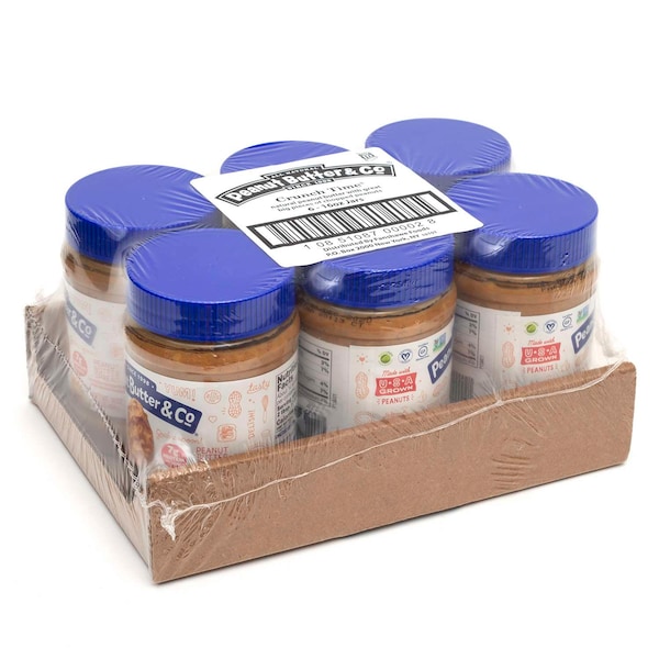 Peanut Butter & Co All Natural Smooth Crunch Time Peanut Butter 16 oz., PK6 - 17010002
