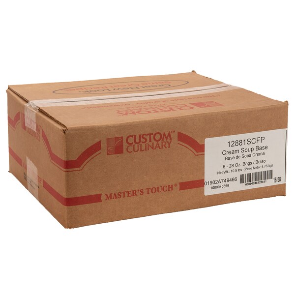 Masters Touch Masters Touch Shelf Stable Cream Soup Base 28 oz., PK6 - 12881SCFP