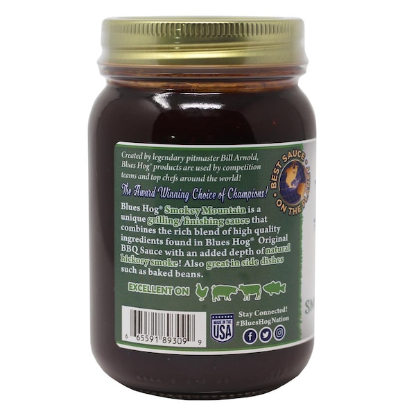 Blues Hog Blues Hog Smokey Mountain BBQ Sauce 19 oz - CP90795.06