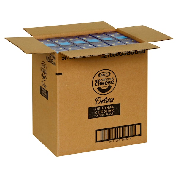 Kraft Kraft Entree Deluxe Macaroni & Cheese Dinner 14 oz. Box, PK24 - 10021000658869