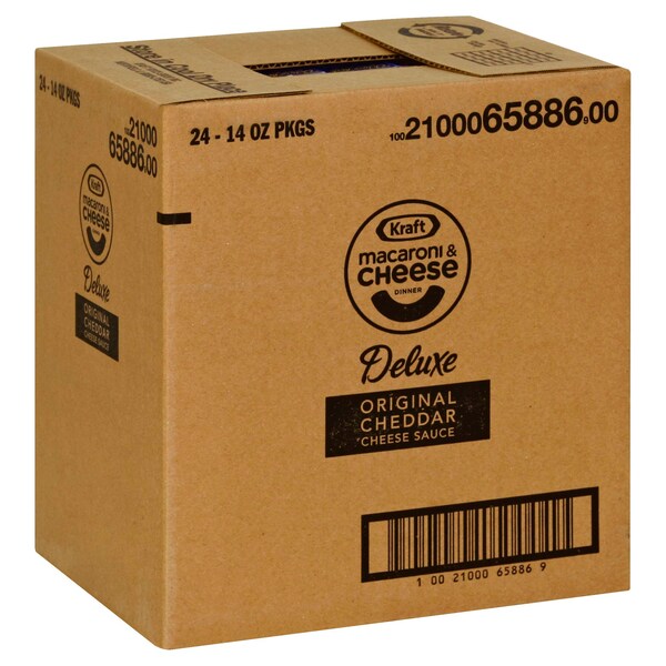 Kraft Kraft Entree Deluxe Macaroni & Cheese Dinner 14 oz. Box, PK24 - 10021000658869