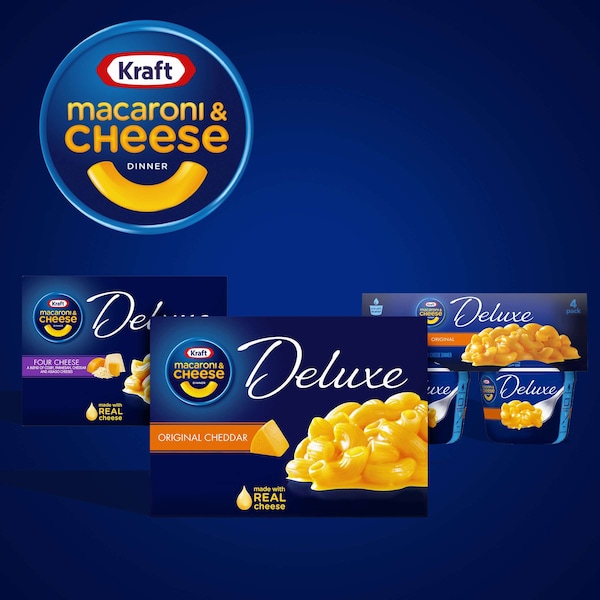 Kraft Kraft Entree Deluxe Macaroni & Cheese Dinner 14 oz. Box, PK24 - 10021000658869