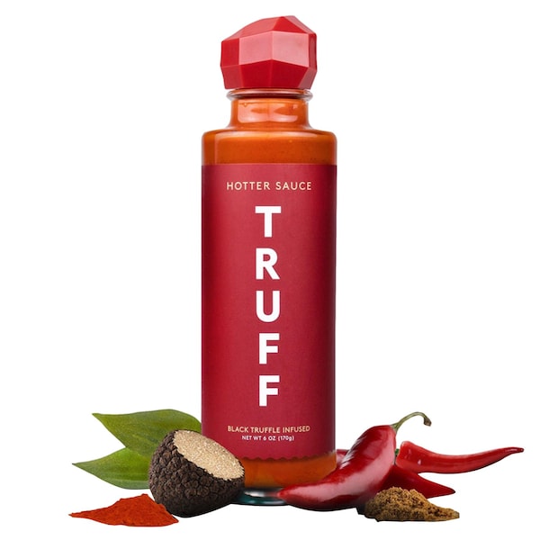 Truff Truff Gluten Free Black Truffle Infused Hotter Sauce 6 oz - HTHS1