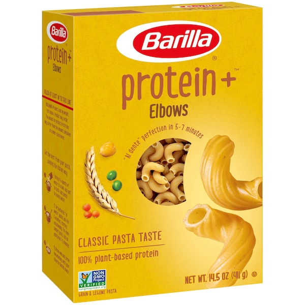 Barilla Barilla Protein Plus Elbow Pasta 14.5 oz., PK12 - 1000010555
