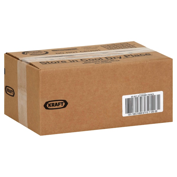 Kraft Kraft Creamy French Dressing 1.5 oz. Packet, PK60 - 10021000671127