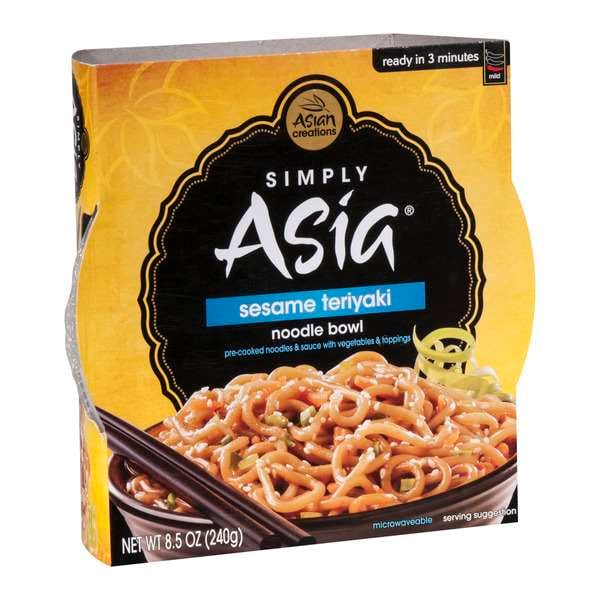 Simply Asia Simply Asia Noodle Bowl Sesame Teriyaki, PK6 - SA00086