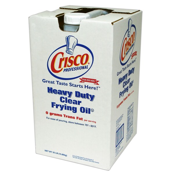 Crisco Professional Heavy Duty Fry Shortening Trans Fat Free 35lbs - 100087401