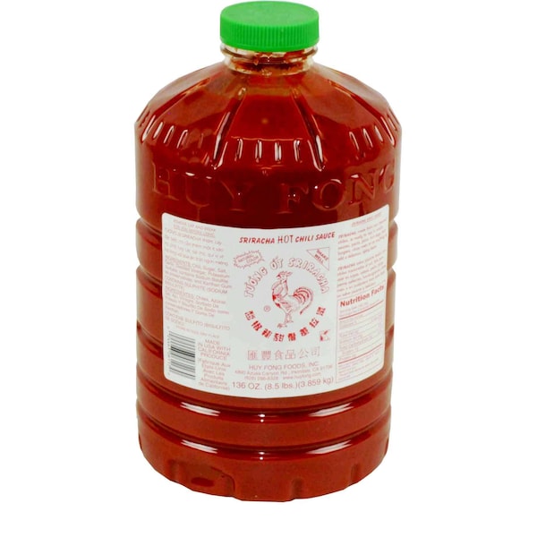 Huy Fong Huy Fong Sriracha Chili Sauce 8.5lbs, PK3 - HFSR3G