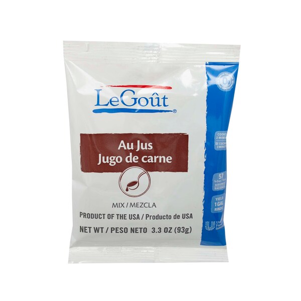 Legout Legout Instant Au Jus Sauce Mix 3.3 oz. Bag, PK16 - 84131526