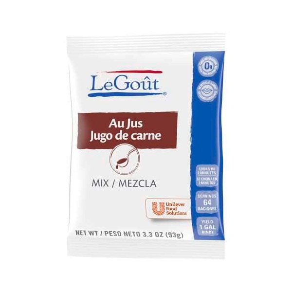 Legout Legout Instant Au Jus Sauce Mix 3.3 oz. Bag, PK16 - 84131526
