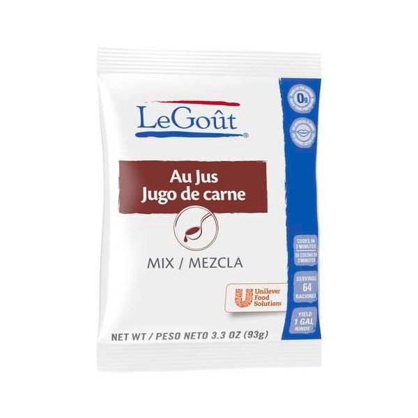 Legout Legout Instant Au Jus Sauce Mix 3.3 oz. Bag, PK16 - 84131526