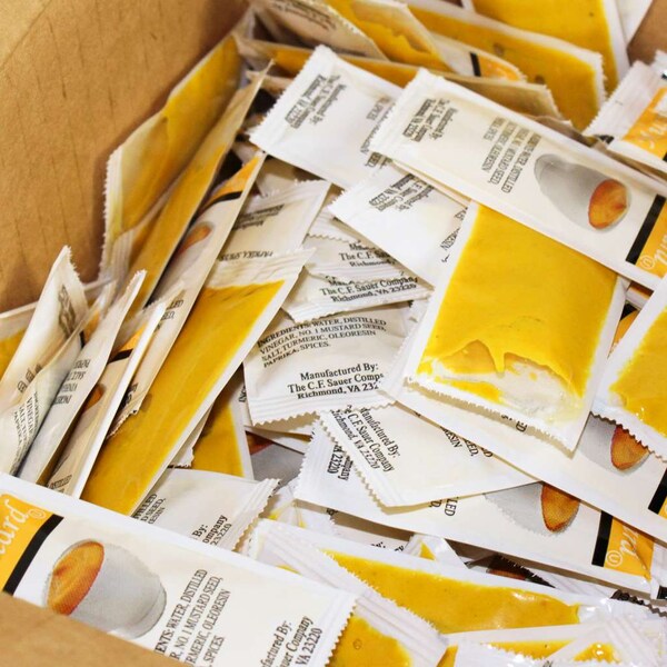 Sauer Sauer Mustard 5.5g Pouch, PK200 - 06318