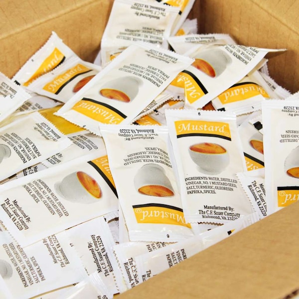 Sauer Sauer Mustard 5.5g Pouch, PK200 - 06318