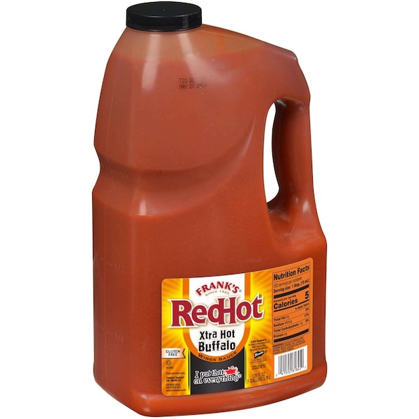 Franks Redhot Frank's Redhot Extra Hot Buffalo Wing Sauce 1 gal., PK4 - 82317
