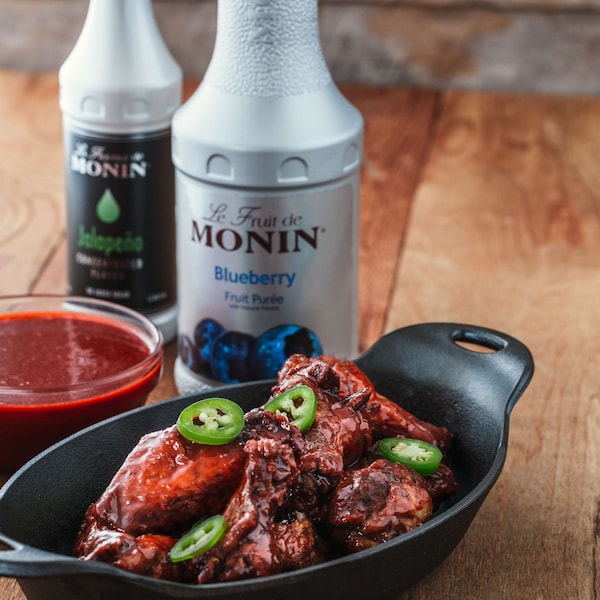 Monin Monin Jalapeno Concentrate Flavor 375mL Bottle, PK4 - M-VJ260FP