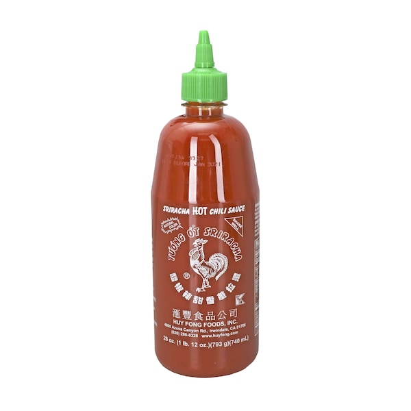 Huy Fong Huy Fong Sriracha Chili Sauce 28 oz., PK12 - HFSR28