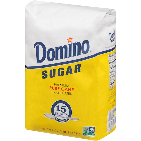 Domino Domino Granulated Sugar 10lbs, PK4 - 403130