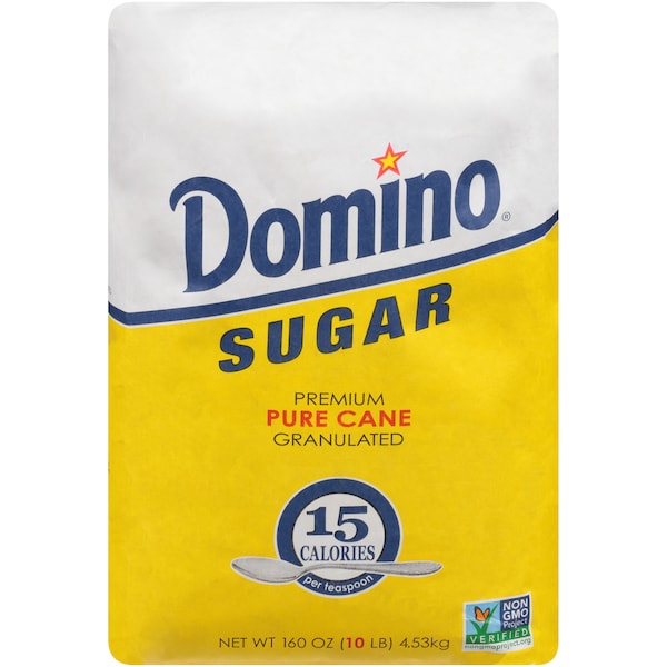 Domino Domino Granulated Sugar 10lbs, PK4 - 403130