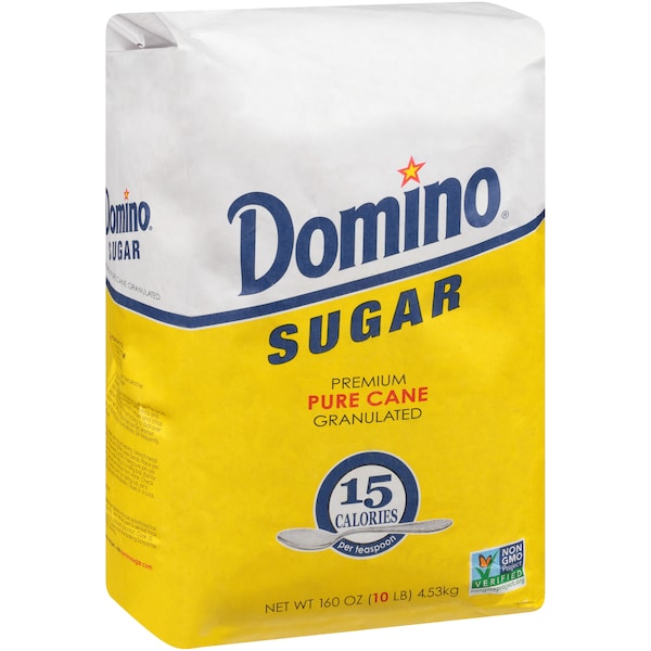 Domino Domino Granulated Sugar 10lbs, PK4 - 403130