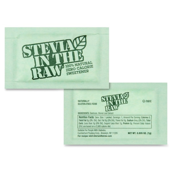 Stevia In The Raw Sweetener, 0.04 oz Packet, PK200 - 4480076014