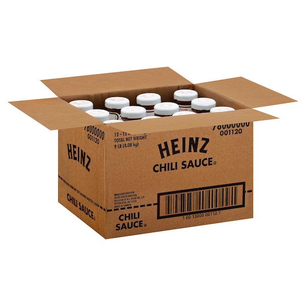 Heinz Heinz Chili Sauce 12 oz., PK12 - 10013000001127