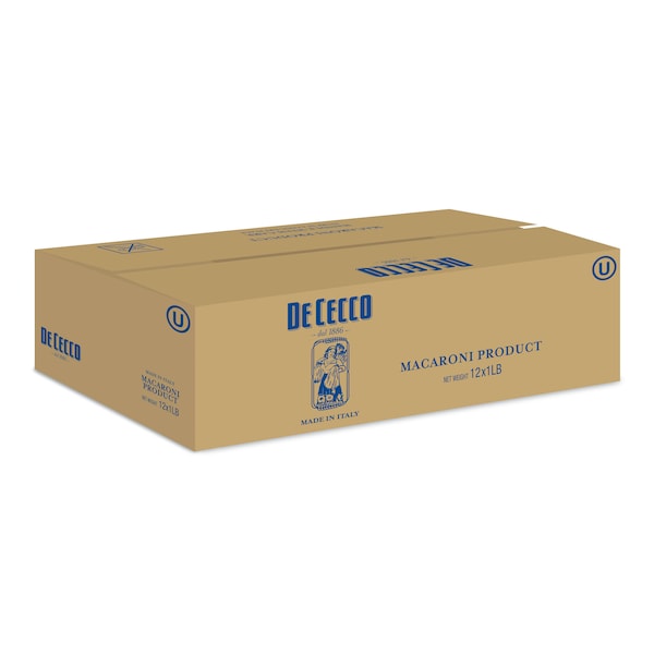 De Cecco De Cecco No.26 Mezzi Rigatoni 1lbs Box, PK12 - VSS0026