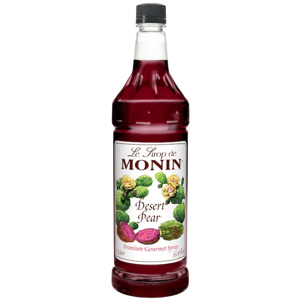 Monin Monin Desert Pear Syrup 1 Liter Bottle, PK4 - M-FR065F
