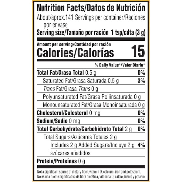 Coffee Mate Coffee-Mate Hazelnut Powder Creamer 15 oz. Canister, PK12 - 00050000123452