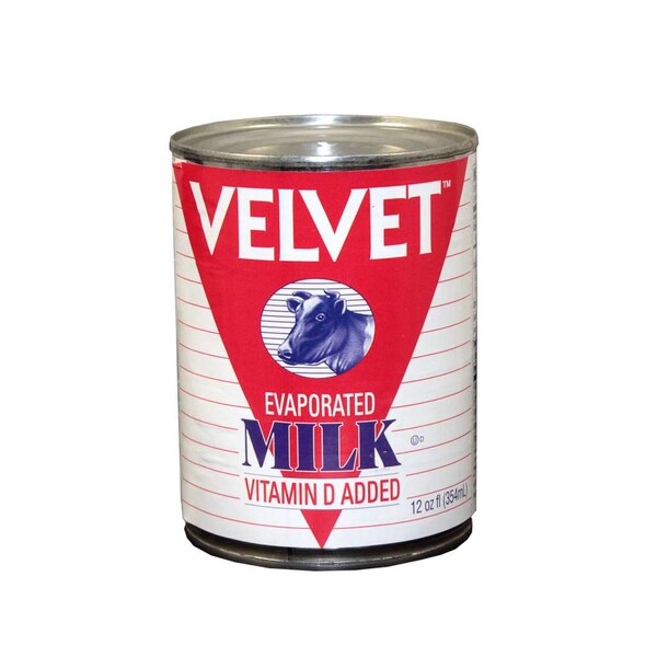 Velvet Velvet Evaporated Milk 12 fl. oz., PK24 - 10050000200419