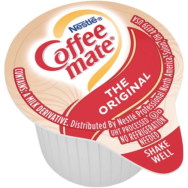 Coffee Mate The Original Single Serve Liquid Creamer .32 oz. Cup, PK200 - 10050000351104