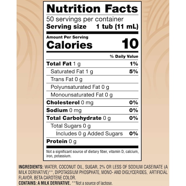 Coffee Mate The Original Single Serve Liquid Creamer .32 oz. Cup, PK200 - 10050000351104