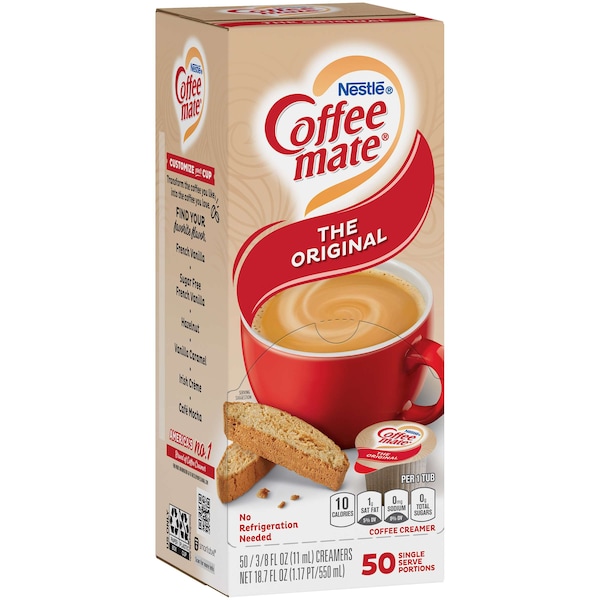 Coffee Mate The Original Single Serve Liquid Creamer .32 oz. Cup, PK200 - 10050000351104