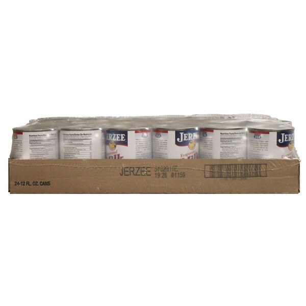 Jerzee 12 oz. Jerzee E/S Evaporated Milk, PK24 - 81001-523416