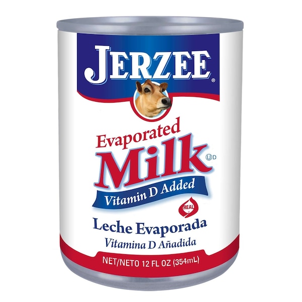 Jerzee 12 oz. Jerzee E/S Evaporated Milk, PK24 - 81001-523416