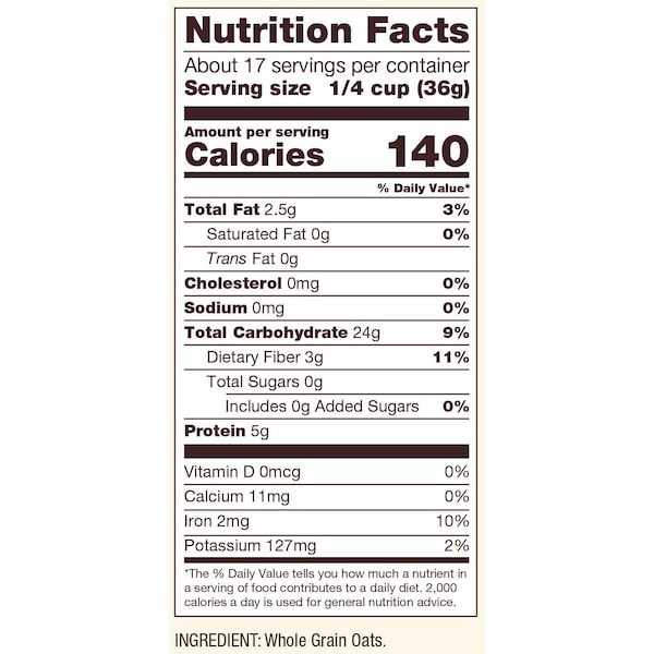 Bobs Red Mill Natural Foods Bob's Red Mill Quick Cooking Steel Cut Oats 22 oz. Bag, PK4 - 1382S224