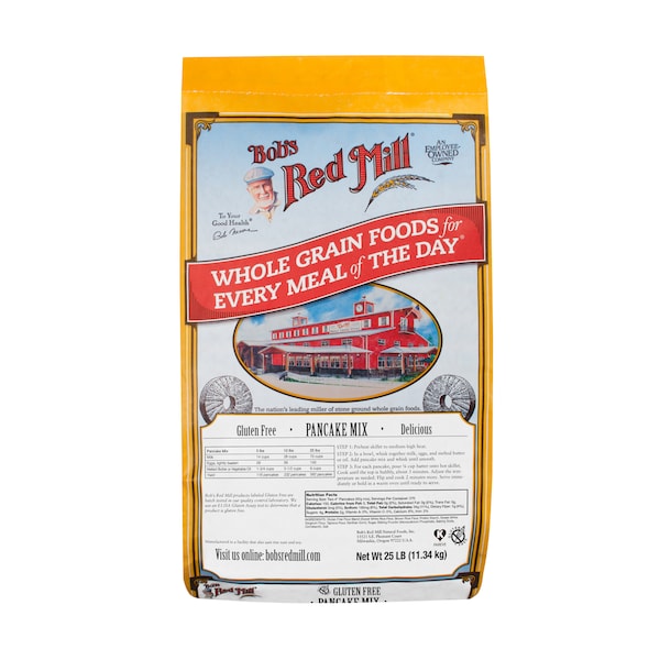 Bobs Red Mill Natural Foods Bob's Red Mill Gluten Free Pancake Mix 25lbs - 1610B25