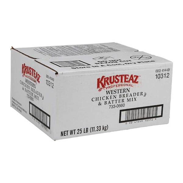 Krusteaz Krusteaz Professional Western Style Chicken Breader & Batter Mix 25lbs - 733-0660